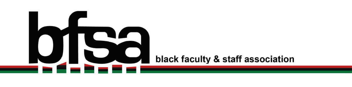 The Black Faculty & Staff Association wordmark.